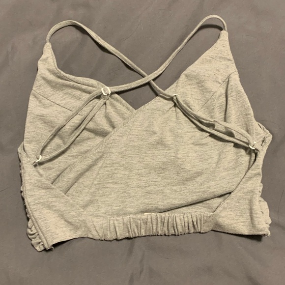 Cross Back Crop Top - Picture 2 of 3